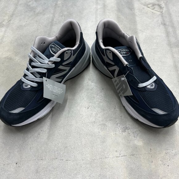 New Balance 990v6 Men's Medium Width (D) Made in USA Navy White M990NV6 - New - Picture 5 of 6